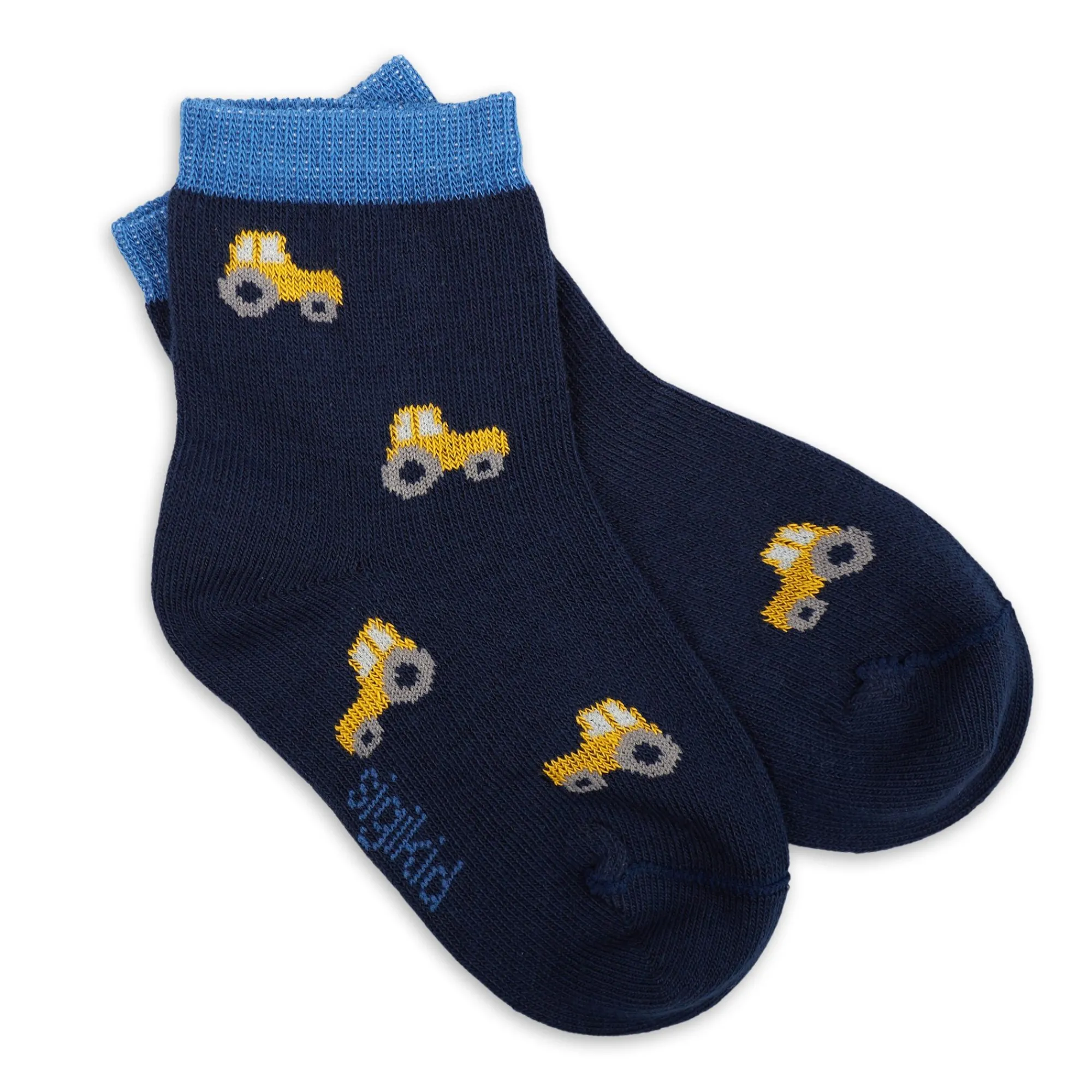 Sigikid Kollektion Gelber Traktor|3 Paar Baby Socken Traktor