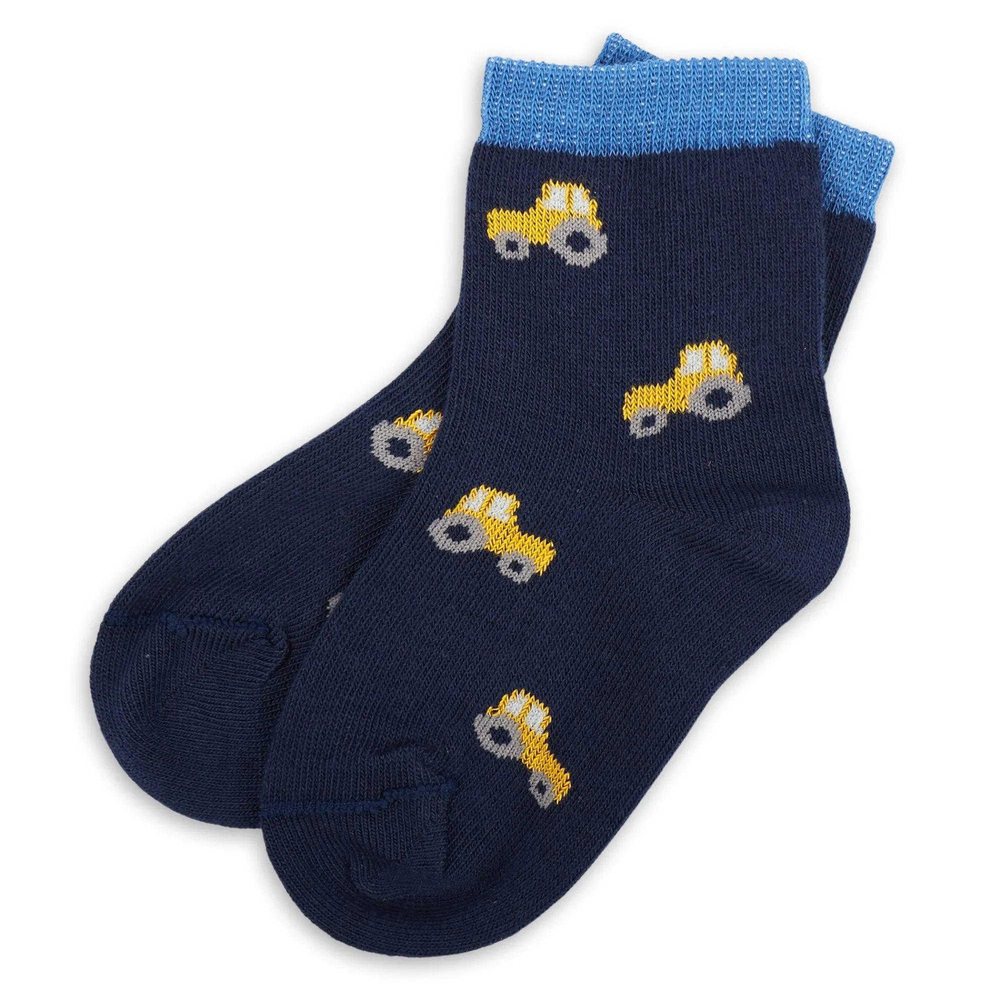 Sigikid Kollektion Gelber Traktor|3 Paar Baby Socken Traktor