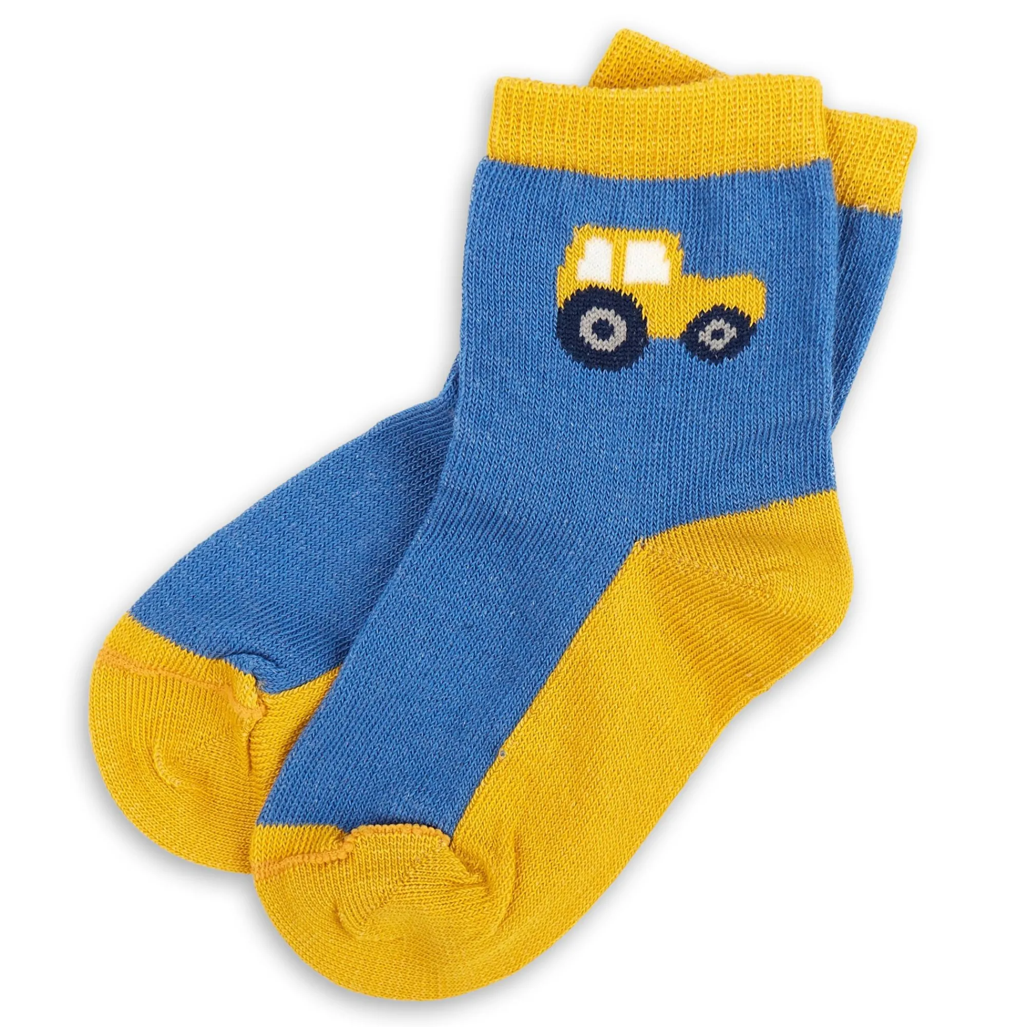 Sigikid Kollektion Gelber Traktor|3 Paar Baby Socken Traktor