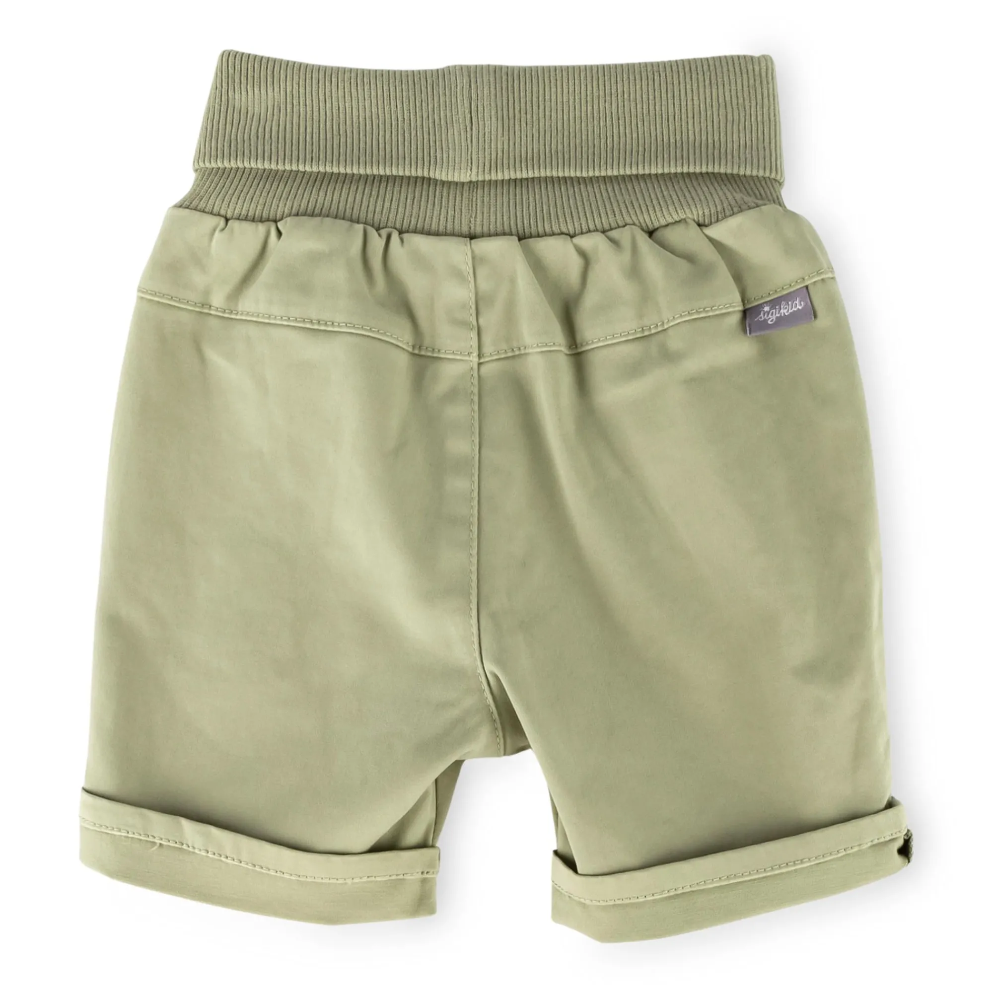 Sigikid Kollektion Happy Crocodile|Baby Gabardine Bermuda, Grun