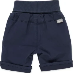 Sigikid Kollektion Gelber Traktor|Baby Gabardine Bermuda In Dunkelblau
