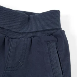 Sigikid Kollektion Gelber Traktor|Baby Gabardine Bermuda In Dunkelblau