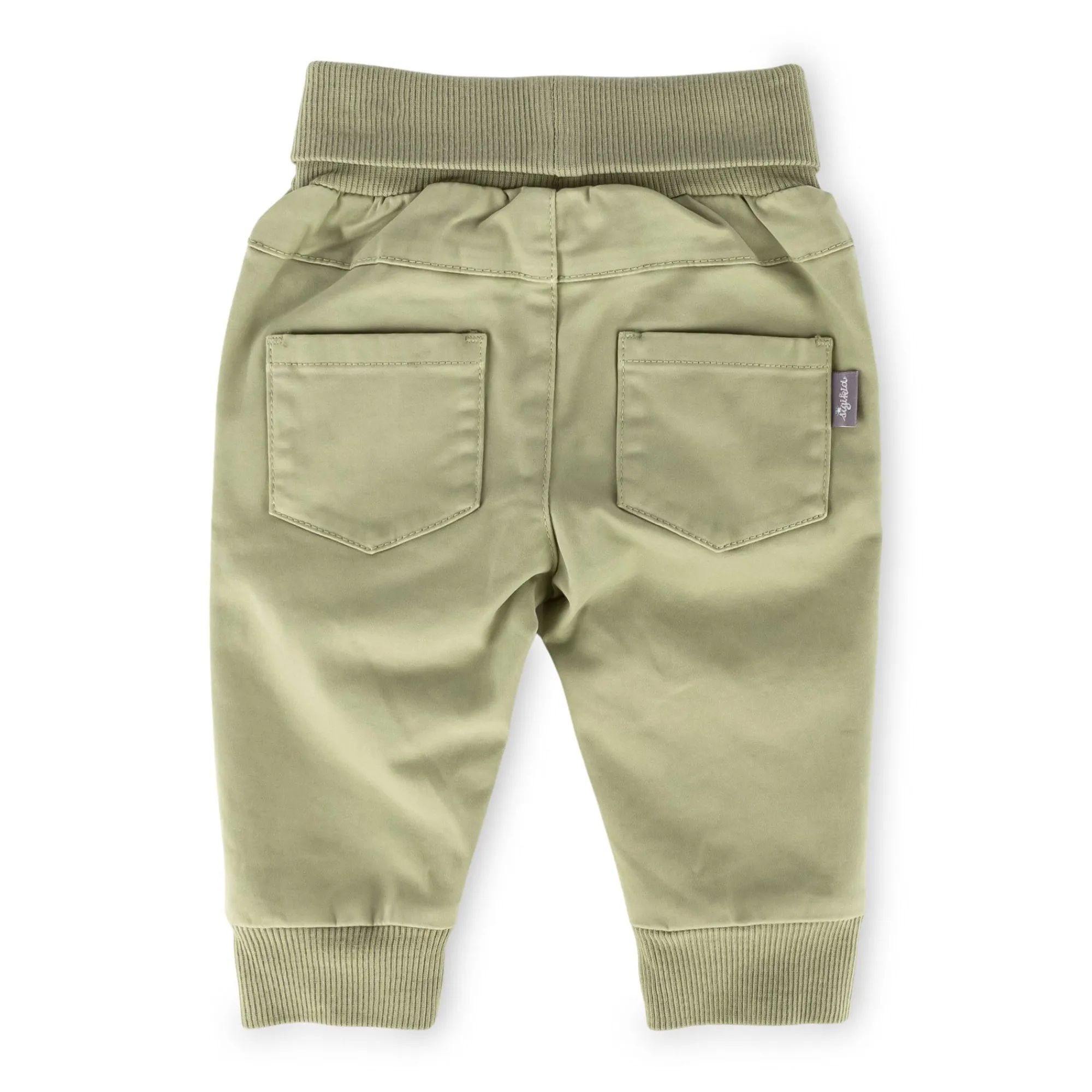 Sigikid Kollektion Happy Crocodile|Baby Gabardine Hose, Grun
