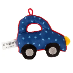 Sigikid Babyspielzeug|Baby Greifling Auto, Red Stars