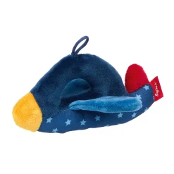Sigikid Babyspielzeug|Baby Greifling Flugzeug, Red Stars