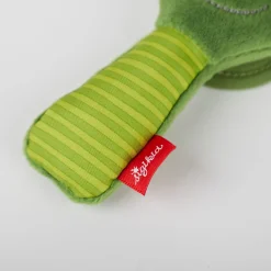 Sigikid Babyspielzeug|Baby Greifling Frosch Mit Spiegel, Red Stars