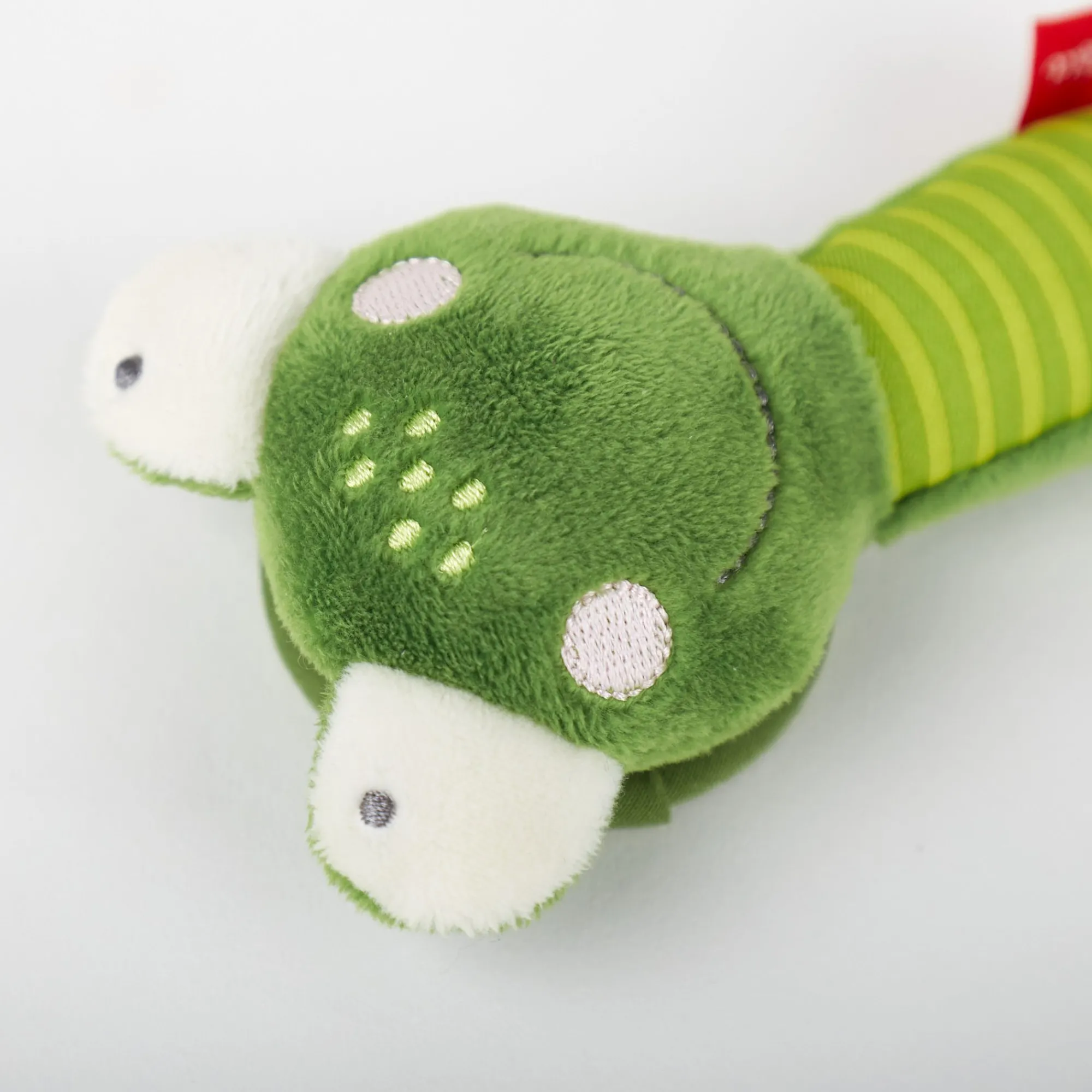 Sigikid Babyspielzeug|Baby Greifling Frosch Mit Spiegel, Red Stars