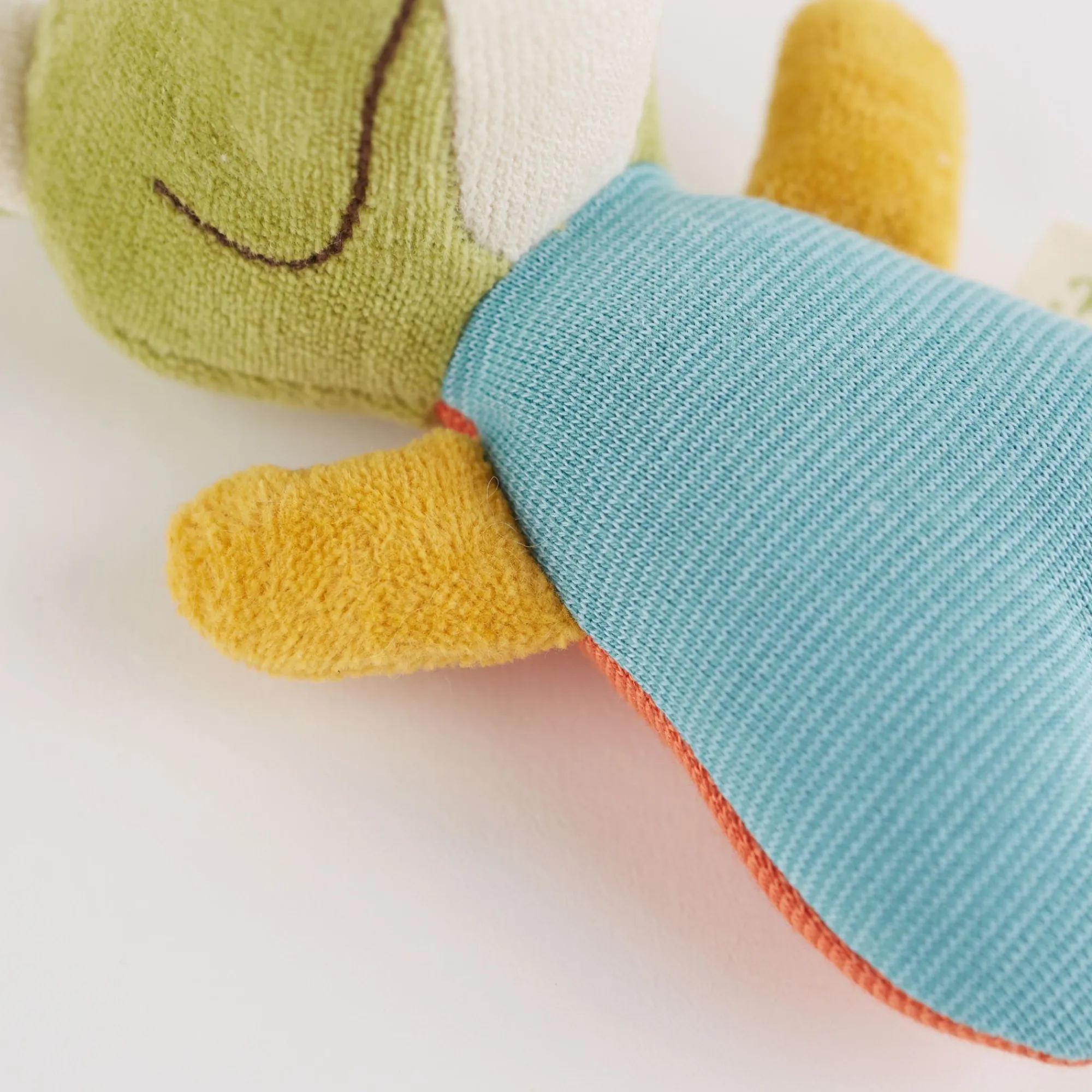 Sigikid Green Spielsachen|Baby Greifling Krokodil, Green Collection