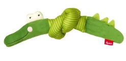 Sigikid Lernspielzeug|Baby Greifling Krokodil, Playq