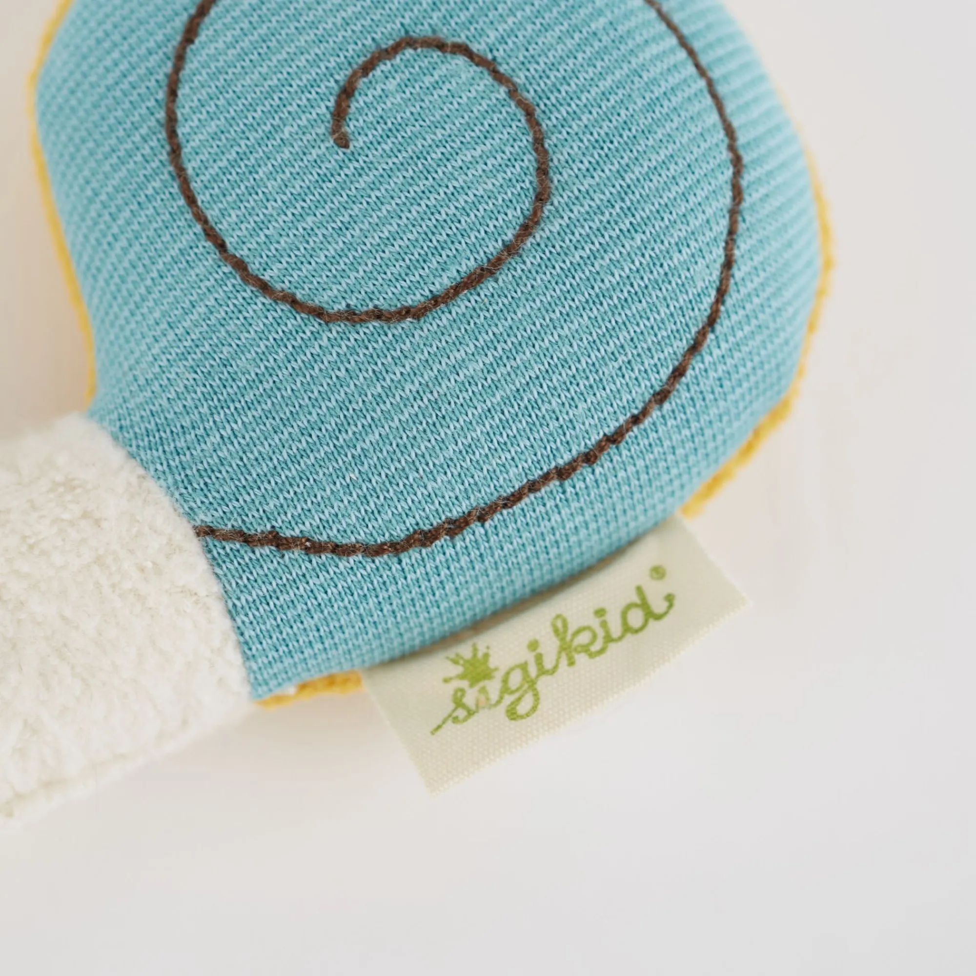Sigikid Green Spielsachen|Baby Greifling Schnecke, Green Collection