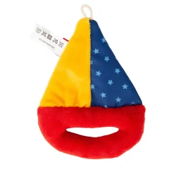 Sigikid Babyspielzeug|Baby Greifling Segelboot, Red Stars