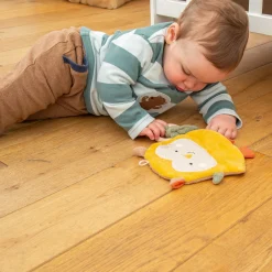 Sigikid Green Spielsachen|Baby Knistergreifling Eule, Green Bio Kollektion