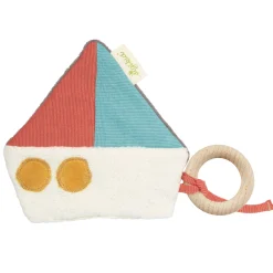 Sigikid Green Spielsachen|Baby Knistergreifling Schiff, Green Collection