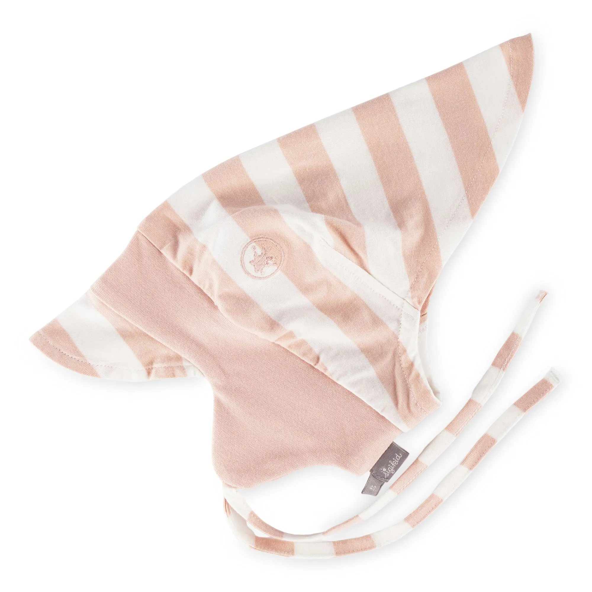 Sigikid Kollektion Funny Horse|Baby Kopftuch Funny Horse, Rosa-Weis Gestreift