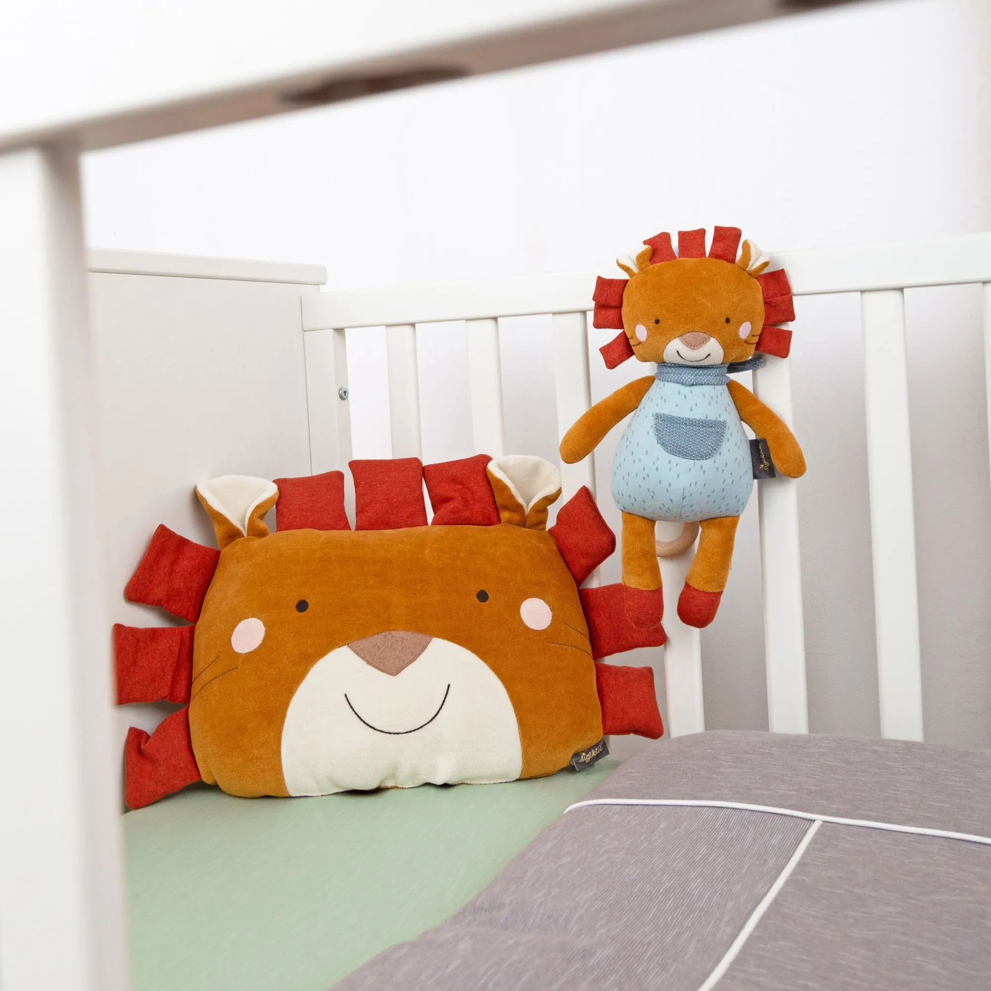 Sigikid Decken & Kissen|Baby Kuschelkissen Lowe
