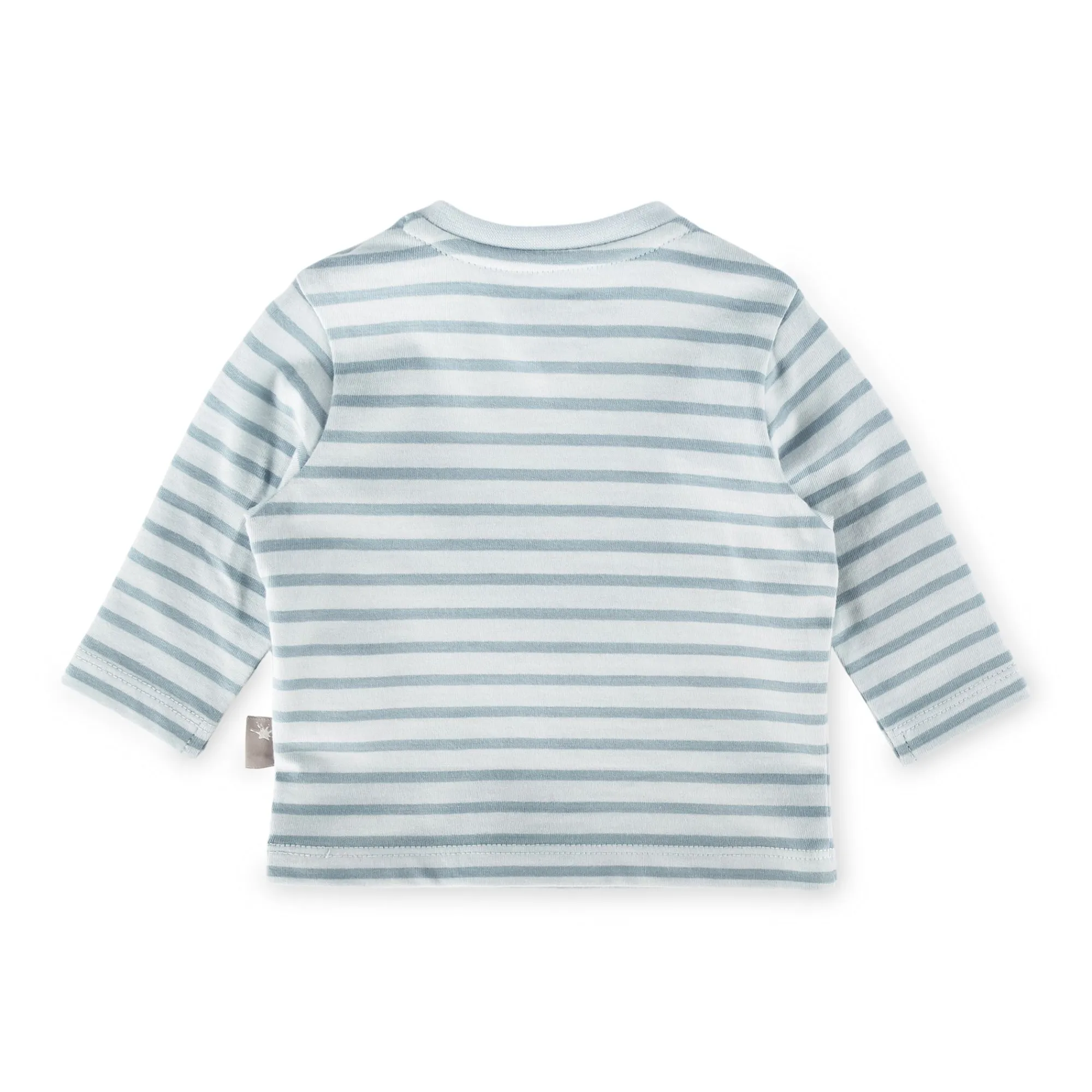 Sigikid Kollektion Newborn|Baby Langarm Ringelshirt Kronchen Bar, Blau