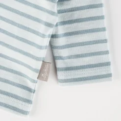 Sigikid Kollektion Newborn|Baby Langarm Ringelshirt Kronchen Bar, Blau