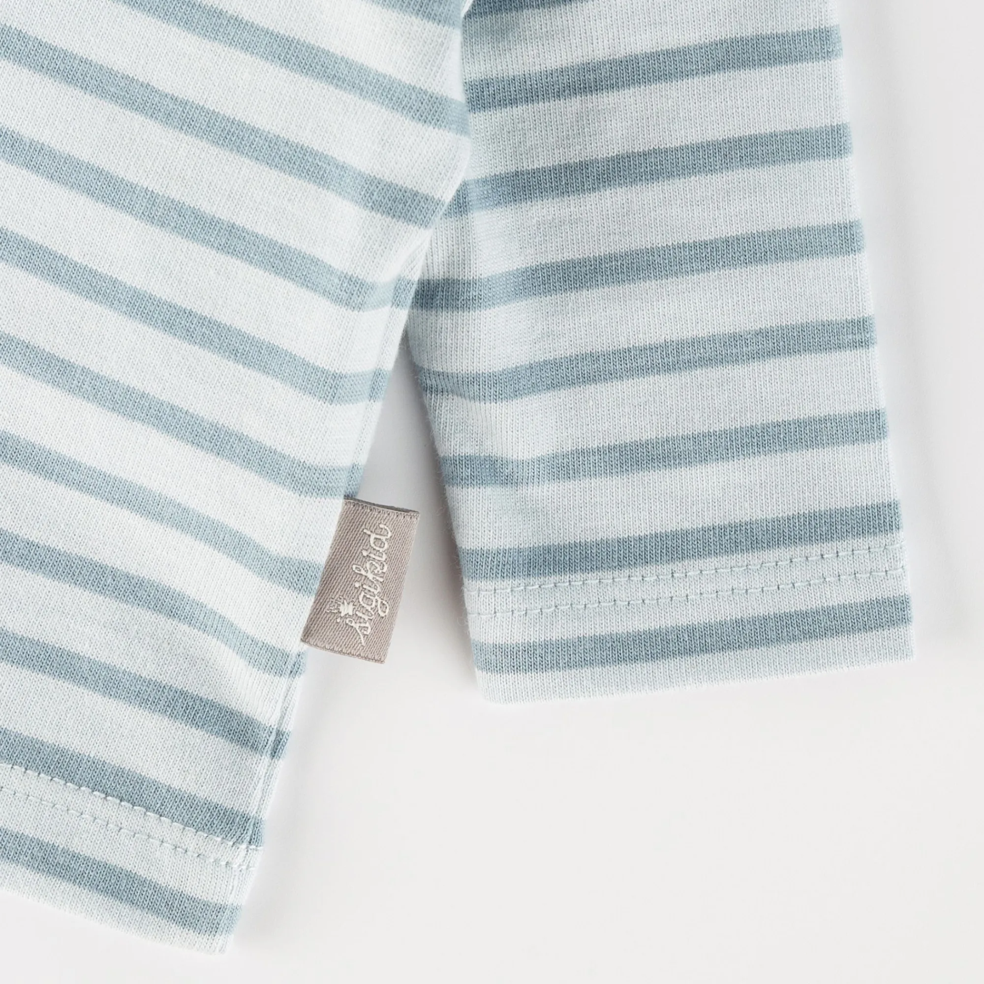 Sigikid Kollektion Newborn|Baby Langarm Ringelshirt Kronchen Bar, Blau