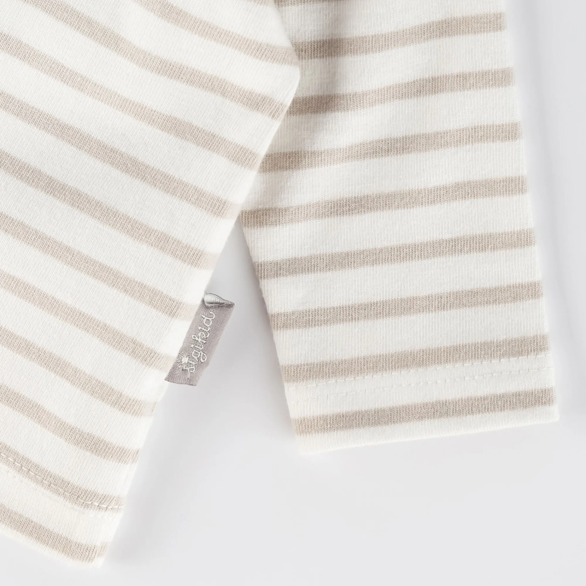 Sigikid Kollektion Newborn|Baby Langarm Ringelshirt Kronchen Bar, Beige