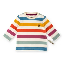 Sigikid Kollektion Happy Crocodile|Baby Langarmshirt Bunt Gestreift