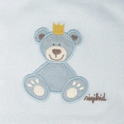 Sigikid Kollektion Newborn|Baby Langarmshirt Kronchen Bar, Blau