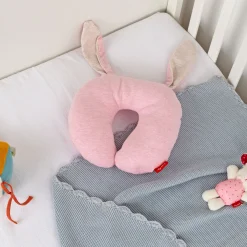 Sigikid Decken & Kissen|Baby Nackenkissen Hase