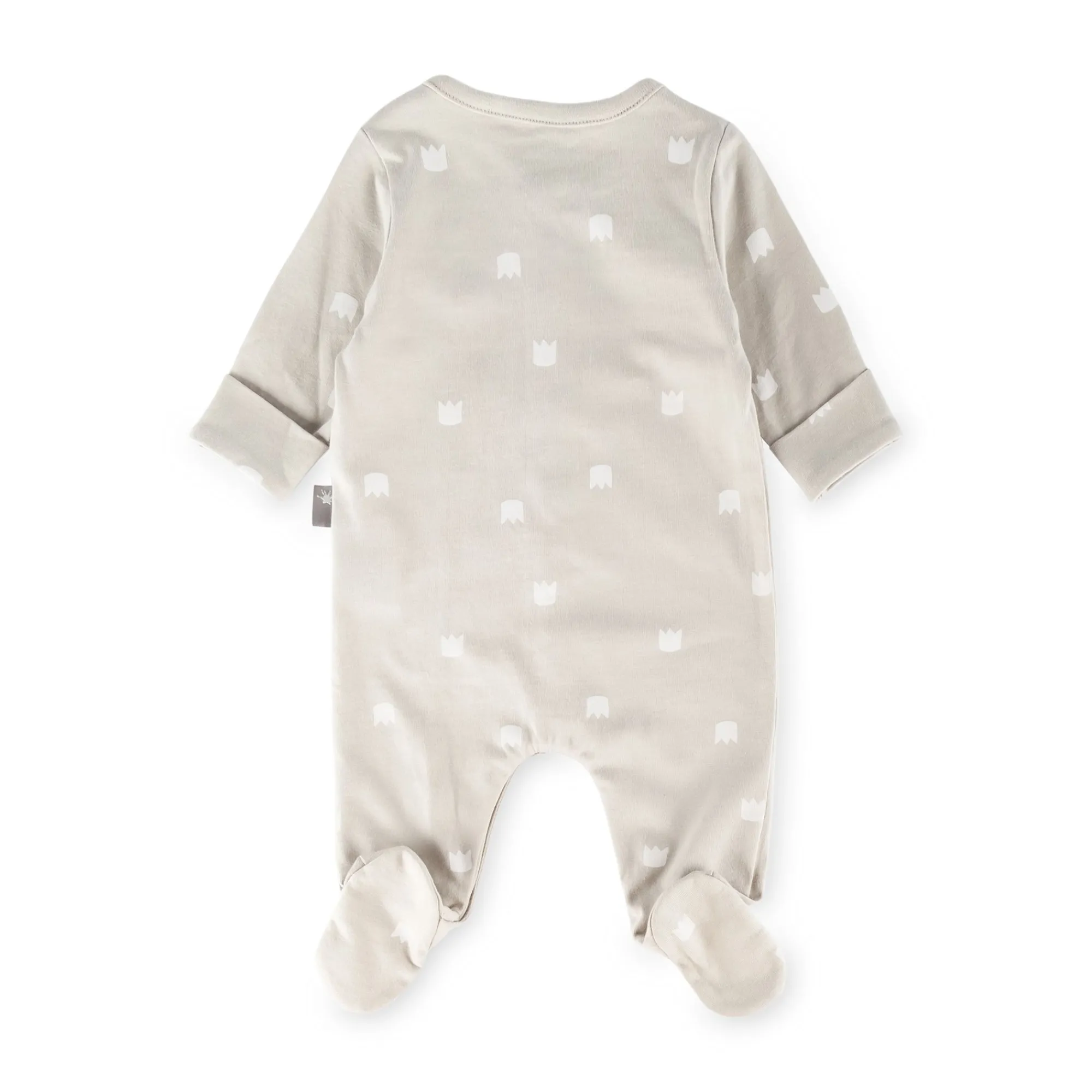 Sigikid Kollektion Newborn|Baby Overall Kronchen Bar, Beige