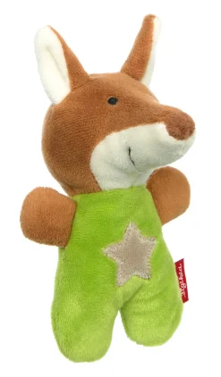 Sigikid Babyspielzeug|Baby Rassel Fuchs Red Stars