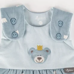 Sigikid Kollektion Newborn|Baby Schlafsack Kronchen Bar, Blau