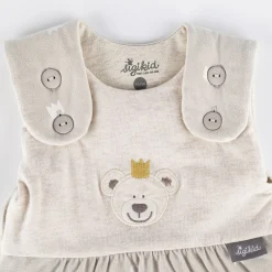 Sigikid Kollektion Newborn|Baby Schlafsack Kronchen Bar, Naturweis