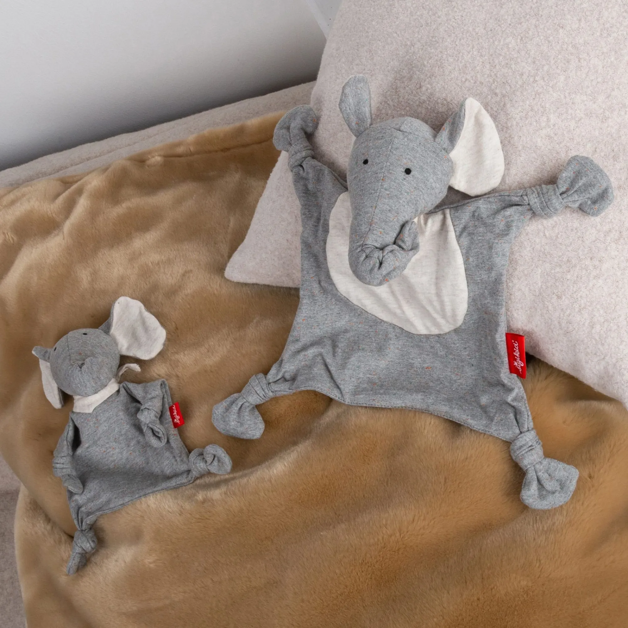 Sigikid Schnuffeltucher|Baby Schnuffeltuch Elefant