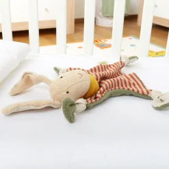 Sigikid Schnuffeltucher|Baby Schnuffeltuch Hase, Green Bio Kollektion