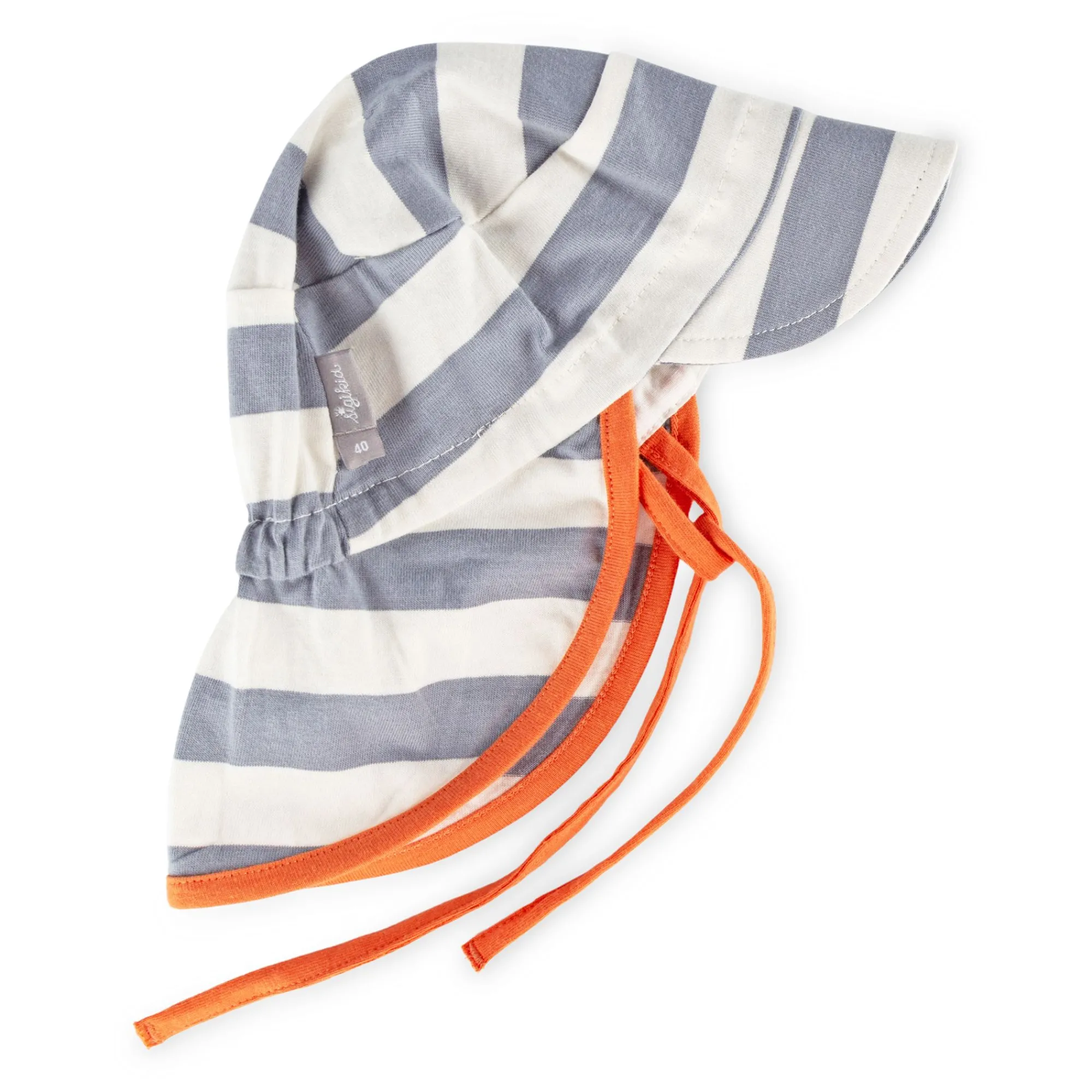 Sigikid Kollektion Wild Adventure|Baby Sonnenhut Mit Nackenschutz, Weis-Grau