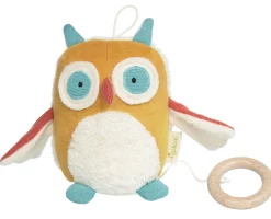 Sigikid Green Spielsachen|Baby Spieluhr Eule, Green Collection