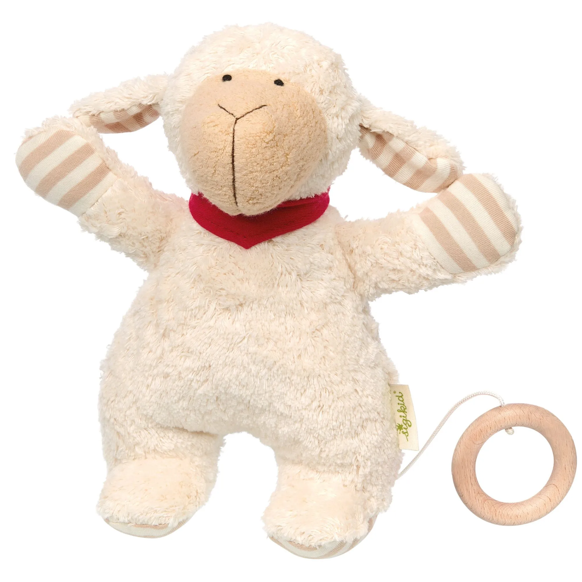 Sigikid Green Spielsachen|Baby Spieluhr Schaf, Green Collection