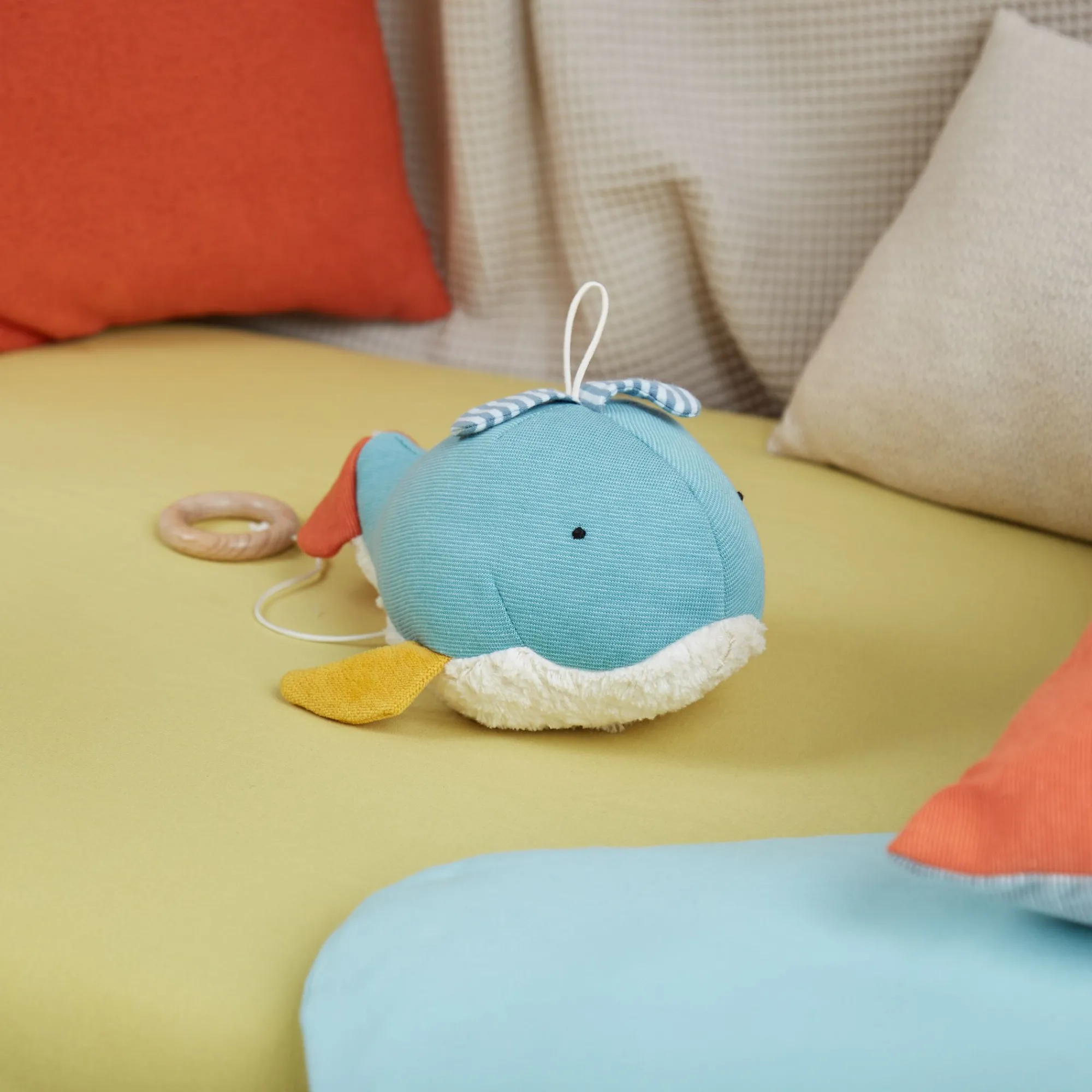 Sigikid Green Spielsachen|Baby Spieluhr Wal, Green Collection