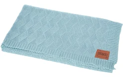 Sigikid Decken & Kissen|Baby Strickdecke Blau