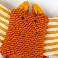 Sigikid Babyspielzeug|Baby Strick-Greifling Fledermaus