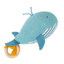 Sigikid Babyspielzeug|Baby Strick-Greifling Wal