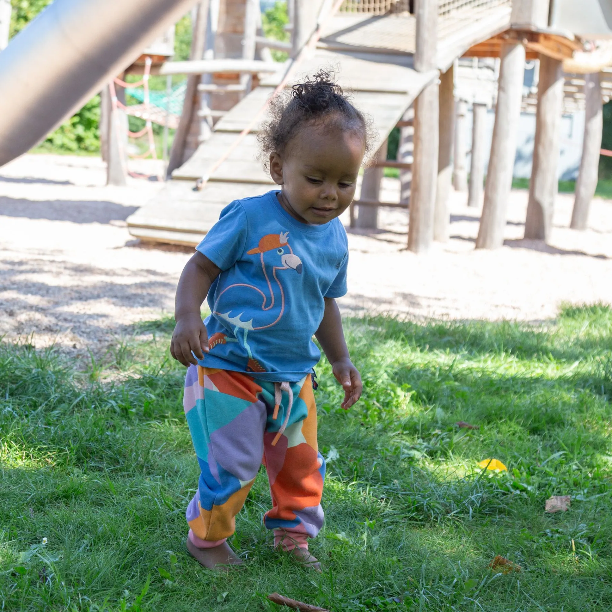 Sigikid Kollektion Wild Flamingo|Baby Sweathose Wild Flamingo