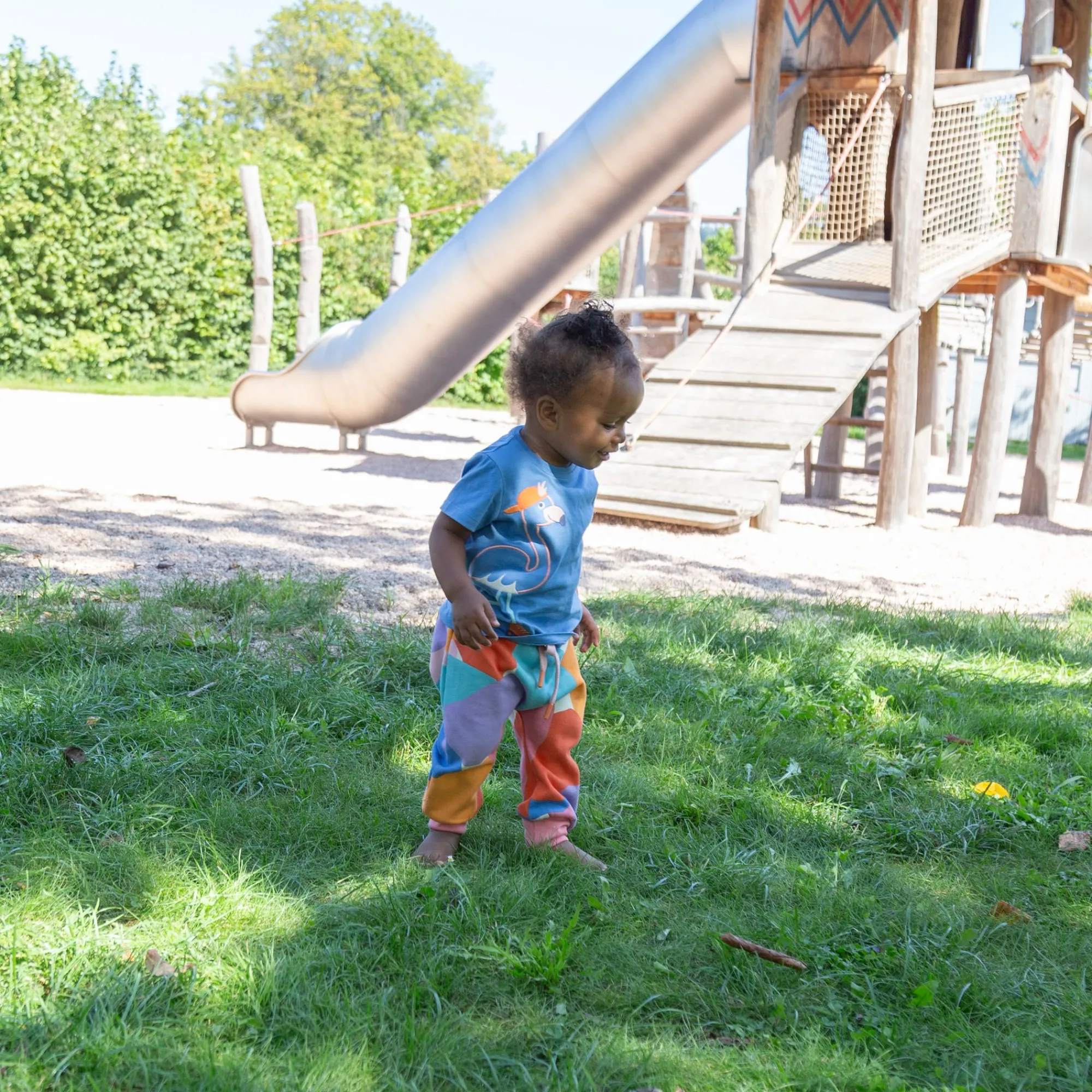 Sigikid Kollektion Wild Flamingo|Baby Sweathose Wild Flamingo