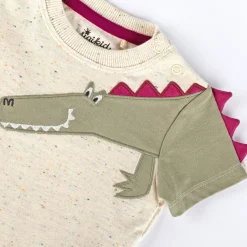Sigikid Kollektion Happy Crocodile|Baby T-Shirt Mit Krokodil Motiv