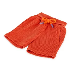 Sigikid Kollektion Wild Adventure|Baby Waffelpique Bermuda, Orangerot