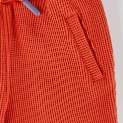 Sigikid Kollektion Wild Adventure|Baby Waffelpique Bermuda, Orangerot