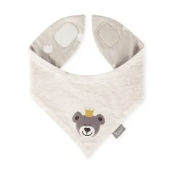 Sigikid Kollektion Newborn|Baby Wende Halstuch Kronchen Bar, Naturweis