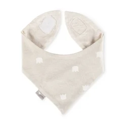 Sigikid Kollektion Newborn|Baby Wende Halstuch Kronchen Bar, Naturweis