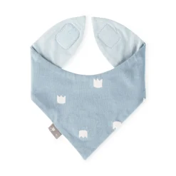 Sigikid Kollektion Newborn|Baby Wendehalstuch Kronchen Bar, Blau
