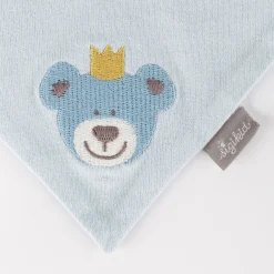 Sigikid Kollektion Newborn|Baby Wendehalstuch Kronchen Bar, Blau