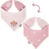 Sigikid Kollektion Newborn|Baby Wendehalstuch Kronchen Bar, Rosa