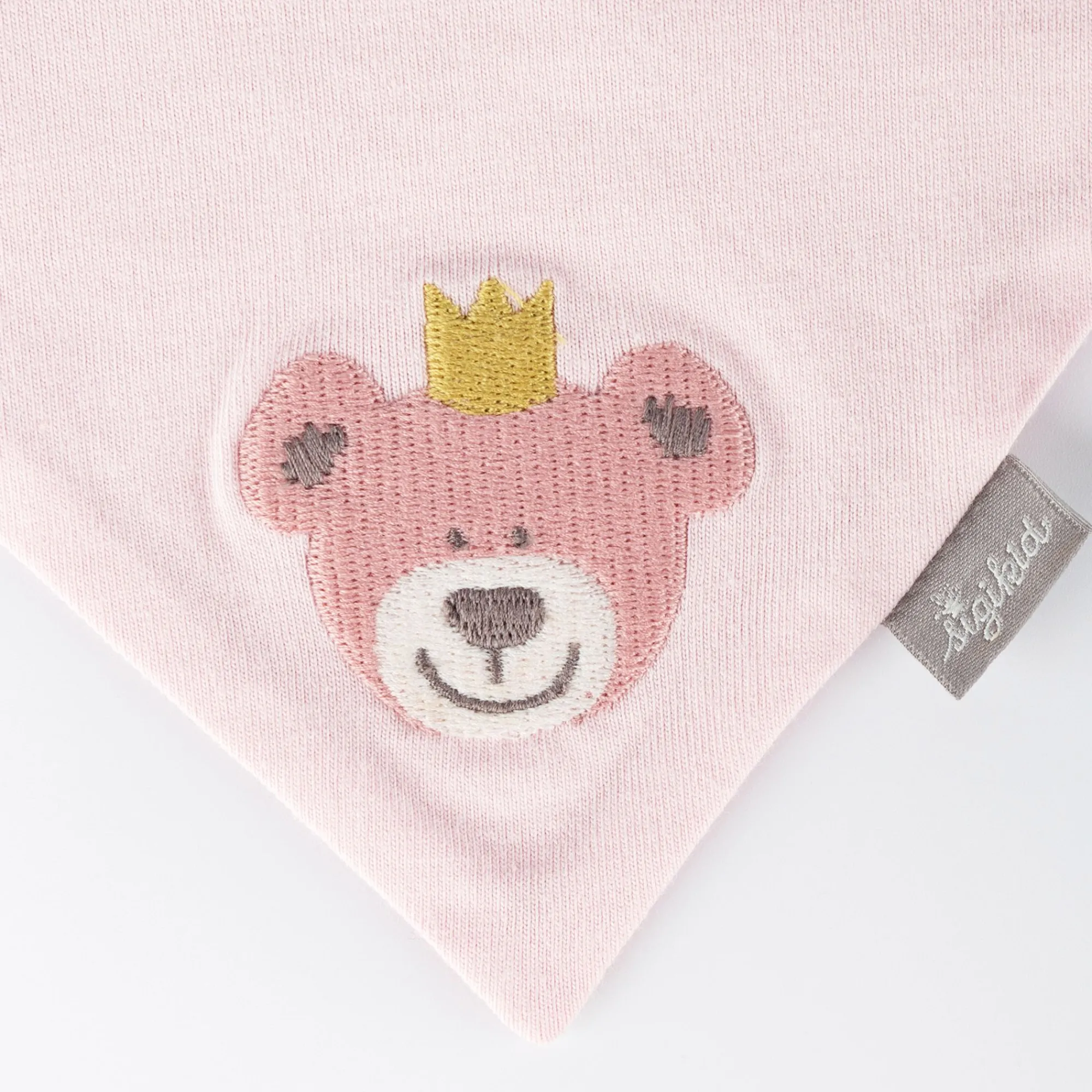 Sigikid Kollektion Newborn|Baby Wendehalstuch Kronchen Bar, Rosa